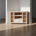 Corner Entertainment TV Stand for TVs up to 42" Light Brown: Solid Wood Media Console - International Concepts